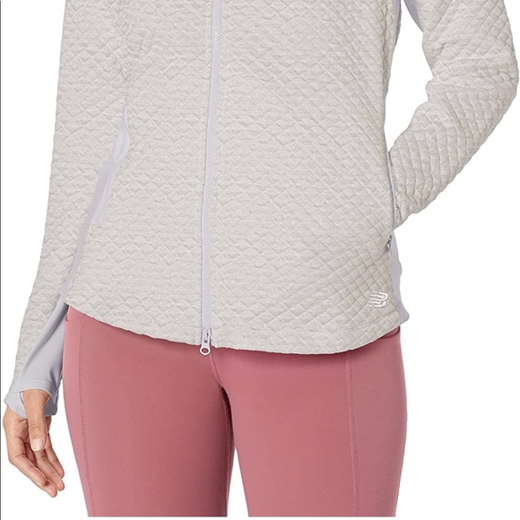 Grey size S New Balance(NB) Fleece Heat Loft - Picture 3 of 9